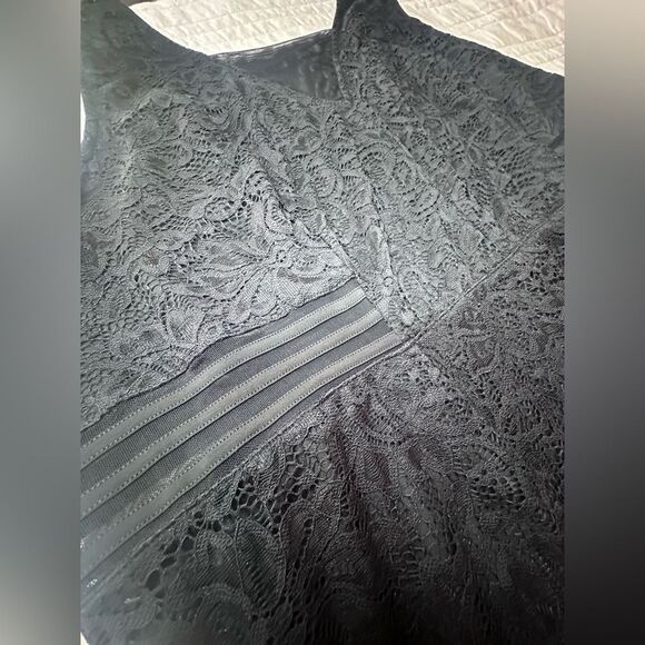 NWTs TORRID Black Lace Gown Sz 4X - Picture 8 of 11